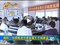 協(xié)調推進中德金屬生態(tài)城建設