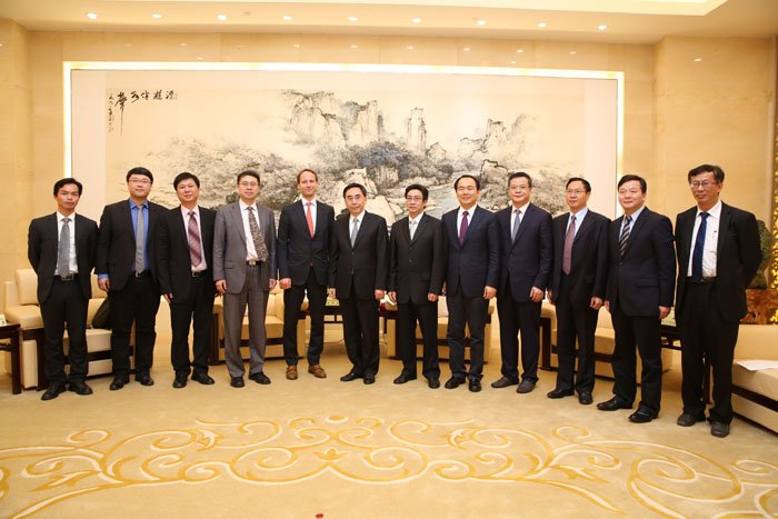 朱小丹會見德國歐綠寶集團董事長史偉浩——期待開展更多持續(xù)長久合作